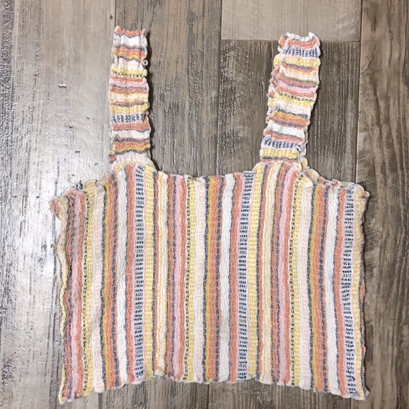 COLORFUL CROP TOP - Picture 2 of 3